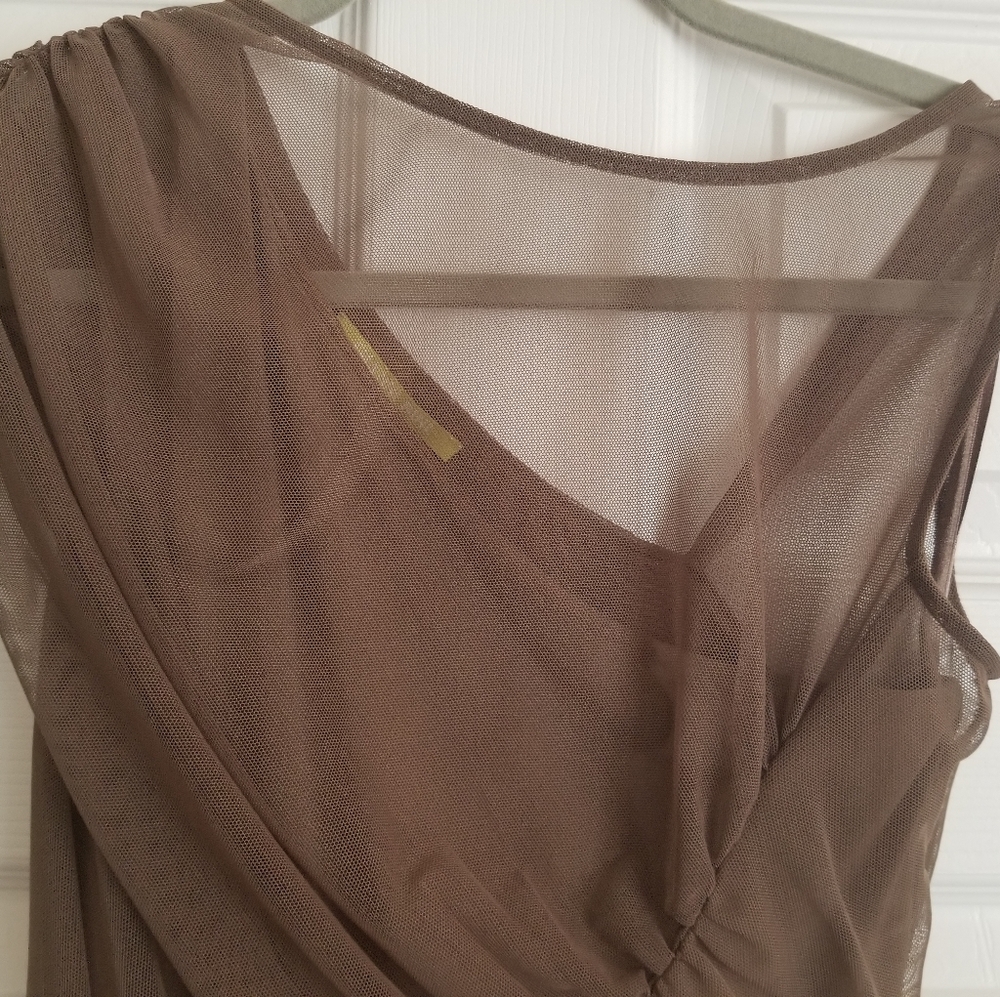 Gianni Bini Tan Fitting Dress - Picture 3 of 8